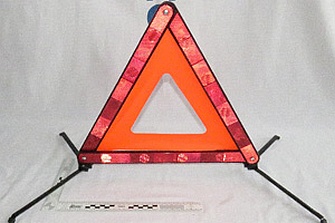 Triángulos de señalización defectuosos FuDing y SHERON