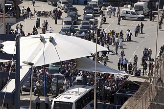 Varios motoristas detenidos por cruzar la frontera con Marruecos con el carné B 