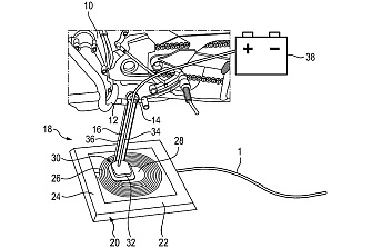 BMW Motorrad patenta un sistema de carga inalámbrica