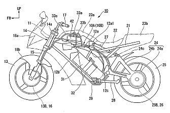 Patentes: Honda CBR eléctrica