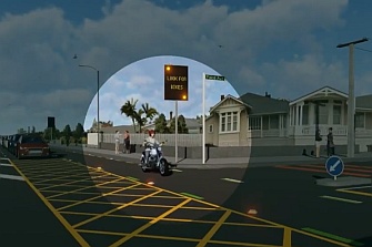 Nueva Zelanda prueba con las señales inteligentes para salvar vidas de motoristas