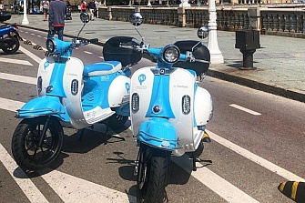 Los sanitarios de Oviedo utilizan el motosharing de Hi!Mobility