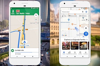Nueva actualización de Google Maps en versión beta