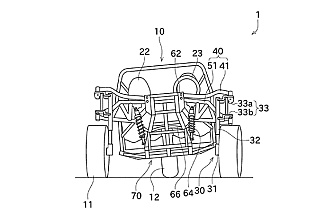 Patentes: Kawasaki está desarrollando un Slingshot 