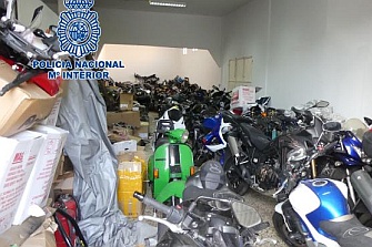 Detienen a 6 ladrones de motos en Tenerife