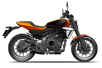 Primera imagen de la Harley-Davidson HD350