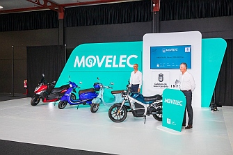 El vehículo eléctrico se exhibe en Movelec Canarias