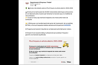 ¡Buenas noticias! La Generalitat rectifica y comunica que NO restringirá la circulación de motocicletas de combustión.