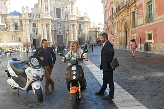 Murcia pone en marcha un servicio de alquiler de motos eléctricas