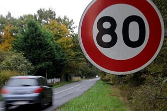Francia plantea reducir la velocidad a 80 km/h