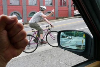 Los ciclistas considerados los principales infractores de tráfico
