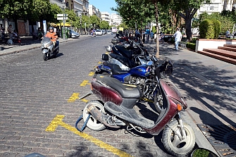 Málaga alcanza las 5.000 plazas de aparcamiento para motos