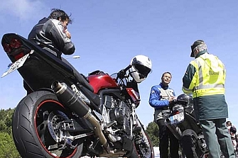 Dispositivo especial de control de motocicletas en Castilla y León