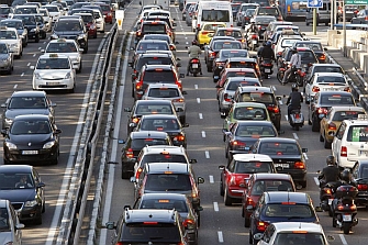Los conductores pierden unos ocho días al año en atascos de tráfico