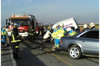 Uno de cada tres accidentes laborales en Euskadi son de tráfico