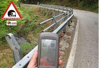 Declarada la alerta de riesgo en la carretera NA-4114 en Navarra