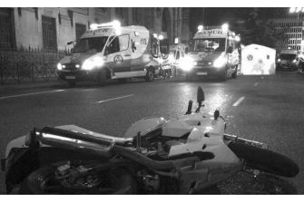 Accidente mortal en Madrid