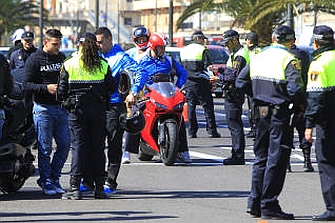 La Policía Local de Valencia inicia hoy la campaña fallera de motos