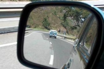 La Policía Local esclarece un accidente de tráfico gracias a un espejo retrovisor