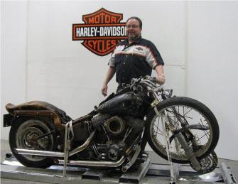 Los restos de la Softail Night Train serán exhibidos en el museo de Harley-Davidson