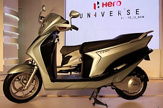 Hero Leap, un scooter híbrido con extensión de autonomía