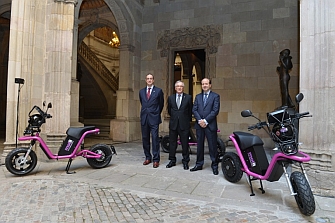Barcelona incorpora MOTIT, el primer servicio de moto eléctrica compartida