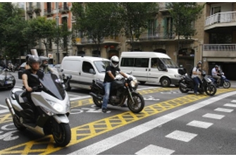 El parque de motocicletas de Barcelona sufre un envejecimiento preocupante