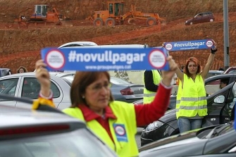 Tráfico no multa al 80% de los conductores que no pagan peajes en Cataluña