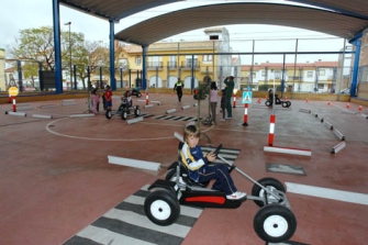 Los escolares de Lorca visitan circuitos de seguridad vial para bajar siniestralidad