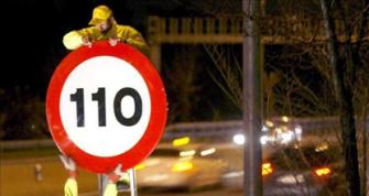 Hoy entra en vigor el límite de velocidad de 110 en autopista