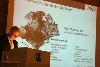Volkswagen XL1 Sport, movido por Ducati